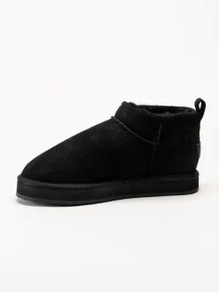 Shepherd - Glasgow - Svarta fodrade boots i mocka