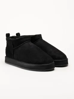 Shepherd - Glasgow - Svarta fodrade boots i mocka