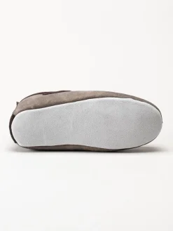 Shepherd - Malte - Bruna slip on fårskinnstofflor