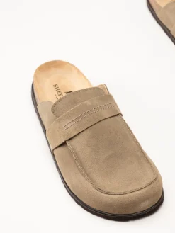 Shepherd - Petra - Beiga slip in tofflor