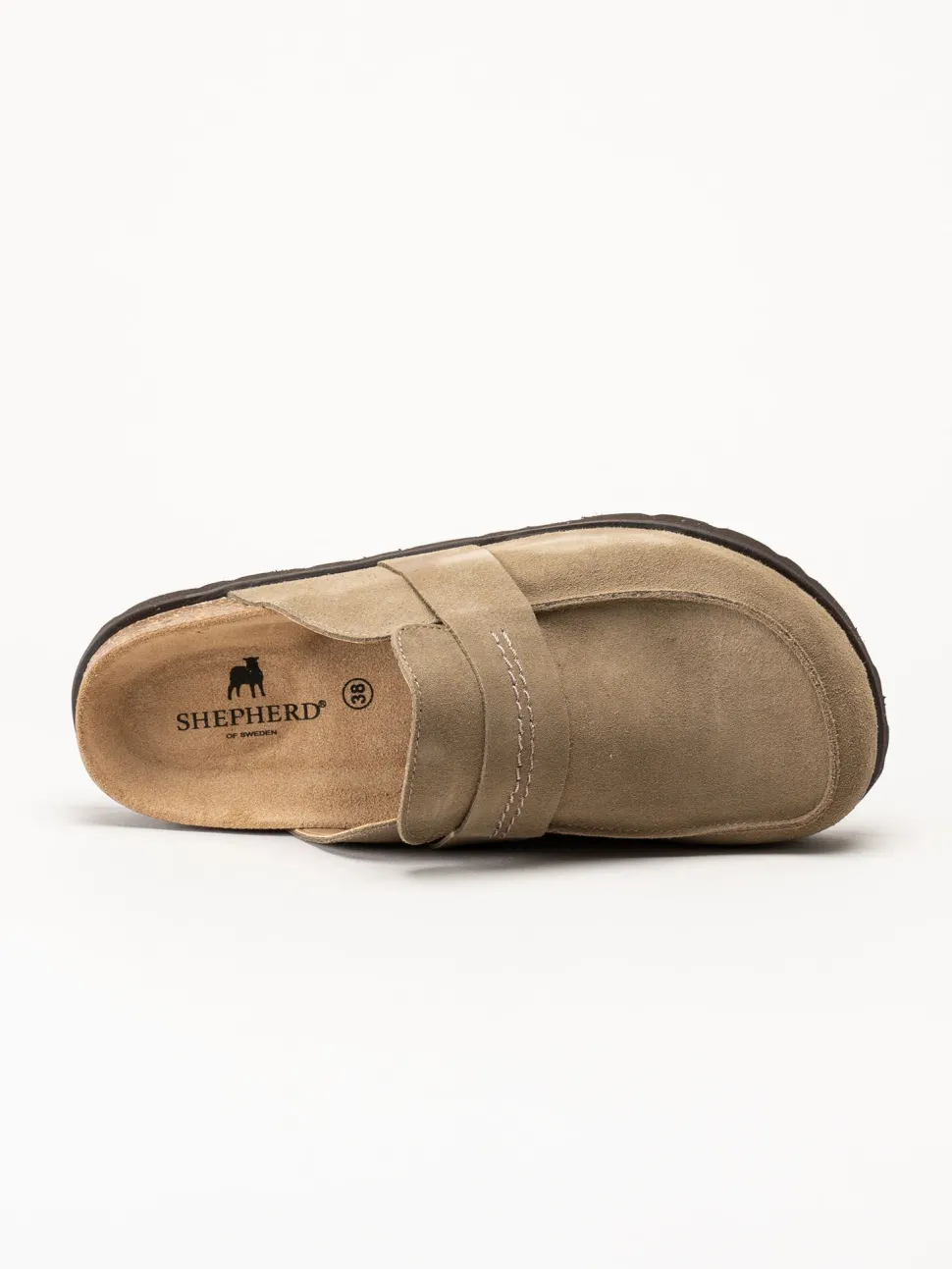 Shepherd - Petra - Beiga slip in tofflor