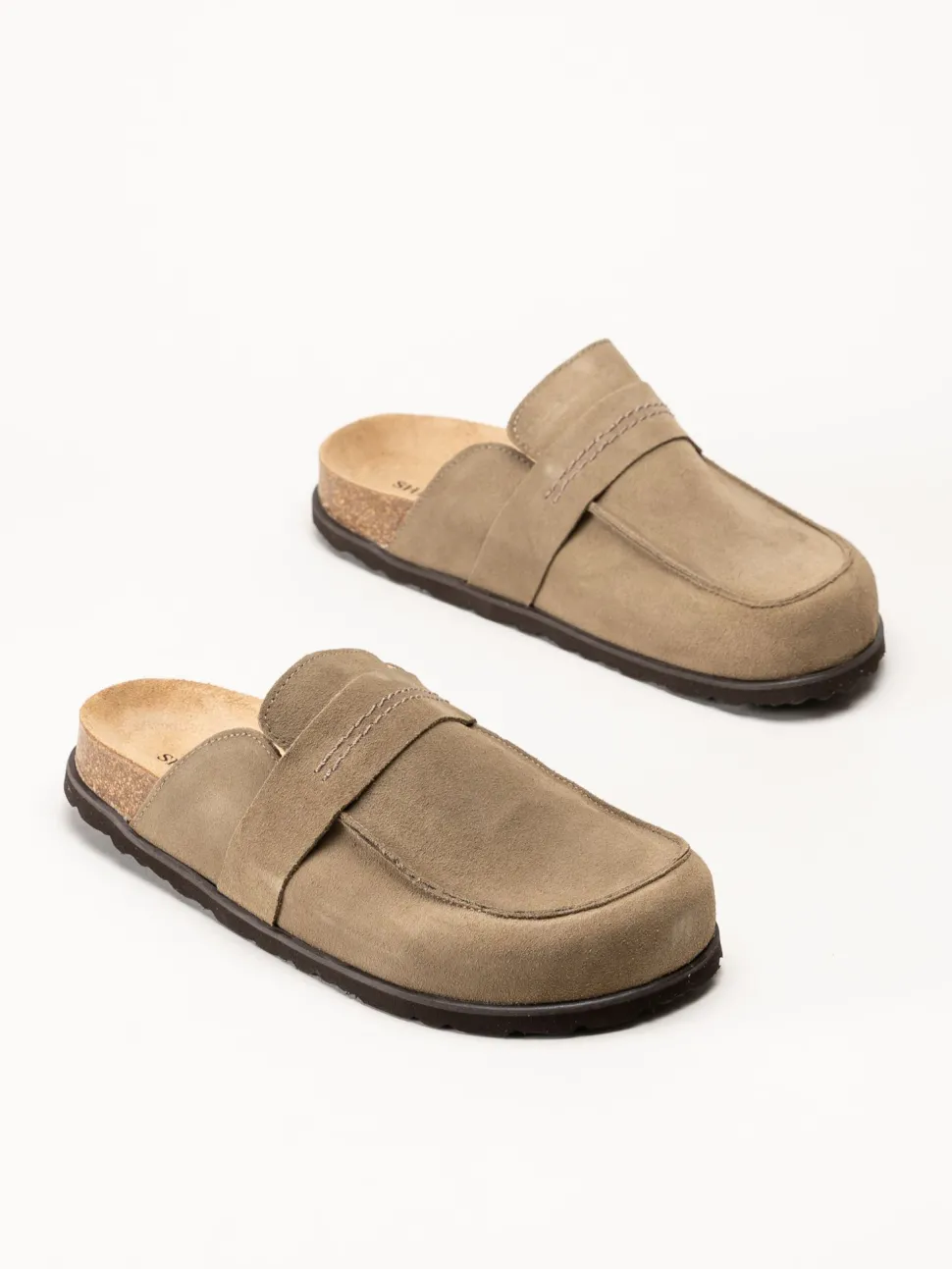 Shepherd - Petra - Beiga slip in tofflor