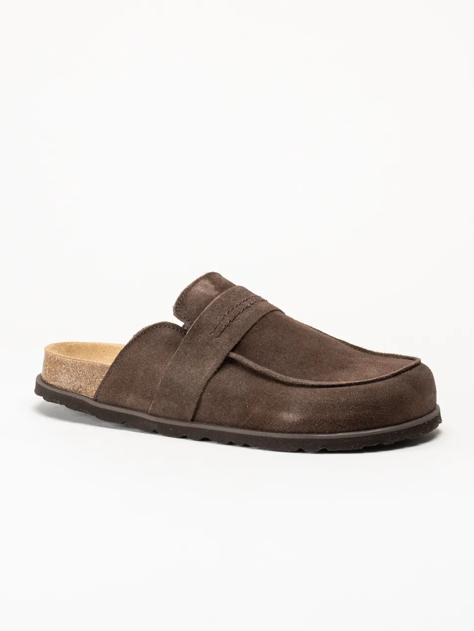 Shepherd - Petra - Mörkbruna slip in tofflor