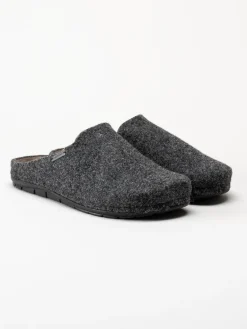 Shepherd - Samuel - Svarta slip in tofflor i ullblandning