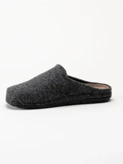 Shepherd - Samuel - Svarta slip in tofflor i ullblandning