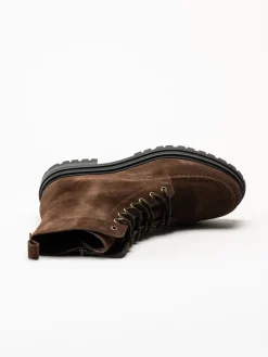 Shoedesign Copenhagen - Aspen Lace S - Mörkbruna snökänga i mocka