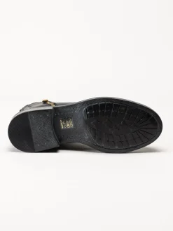 Shoedesign Copenhagen - Claudia - Svarta boots i skinn