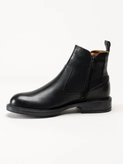 Shoedesign Copenhagen - Claudia - Svarta boots i skinn