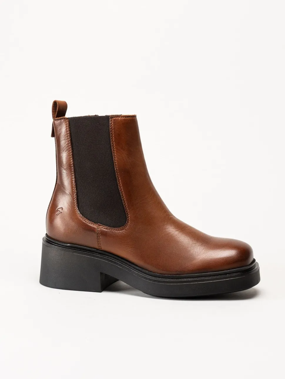 Shoedesign Copenhagen - Saddle - Bruna chelsea boots i skinn