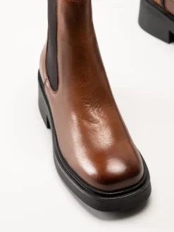 Shoedesign Copenhagen - Saddle - Bruna chelsea boots i skinn