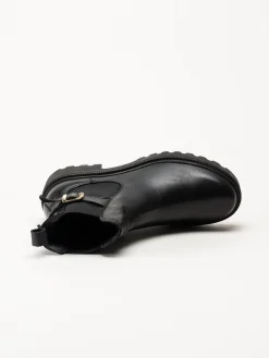 Shoedesign Copenhagen - Sarah - Svarta chelsea boots i skinn