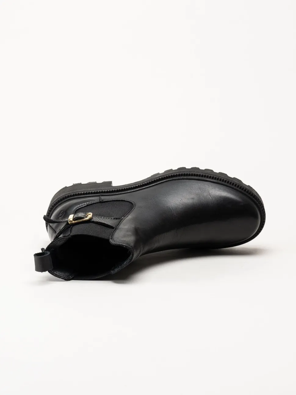 Shoedesign Copenhagen - Sarah - Svarta chelsea boots i skinn