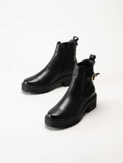 Shoedesign Copenhagen - Sarah - Svarta chelsea boots i skinn
