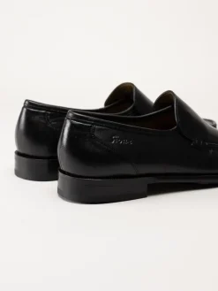 Sioux - Carol - Svarta loafers i skinn