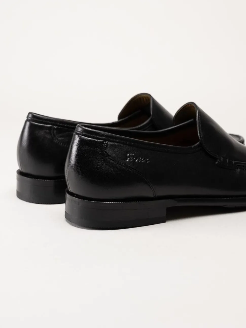Sioux - Carol - Svarta loafers i skinn