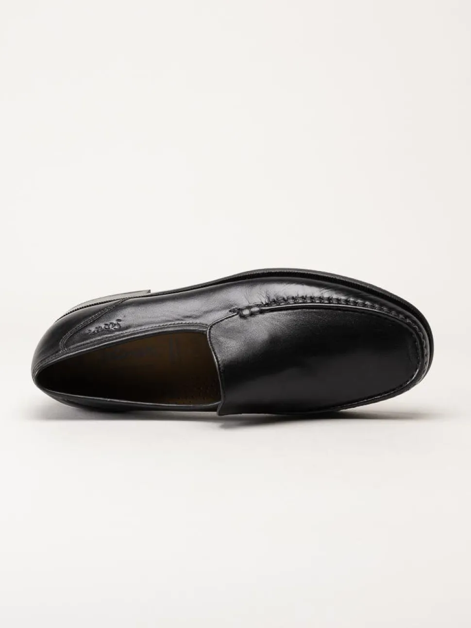 Sioux - Carol - Svarta loafers i skinn