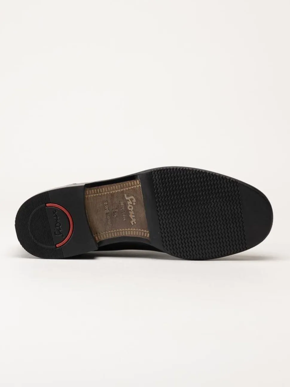 Sioux - Carol - Svarta loafers i skinn