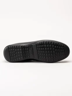 Sioux - Gion - Svarta loafers i skinn