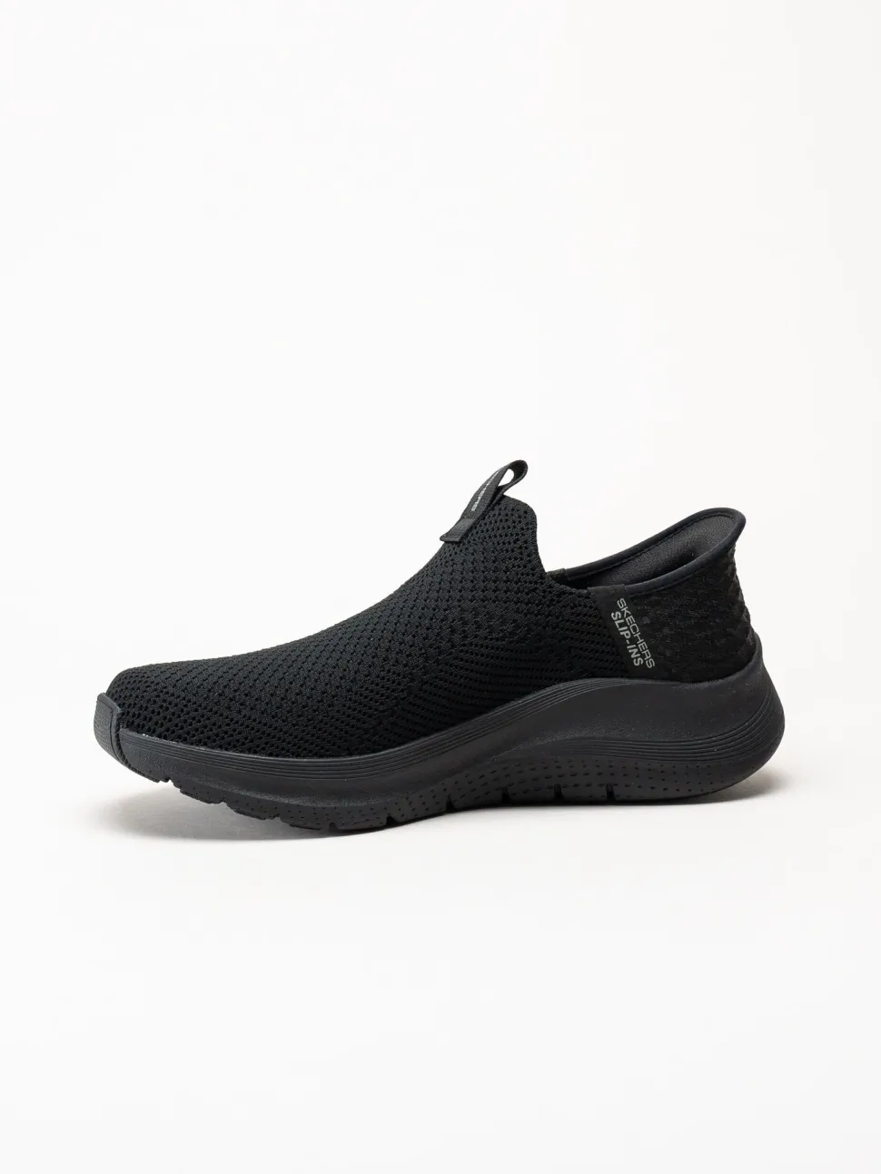 Skechers - Arch Fit 2.0 Crayn - Svarta slip-ins sneakers i mesh
