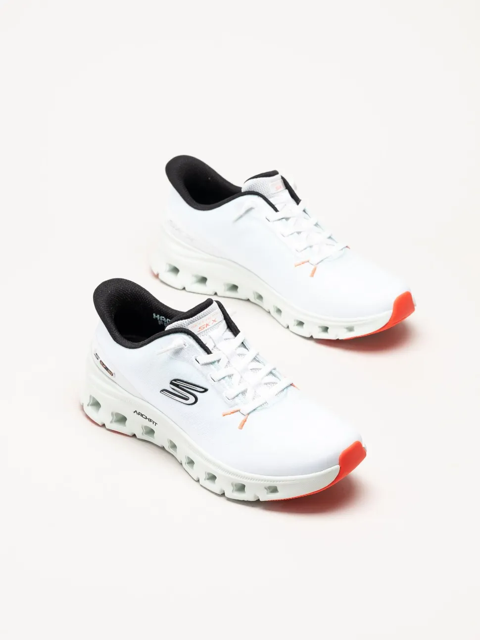 Skechers - Arch Fit Glide Step - Ljusblå slip-ins sneakers