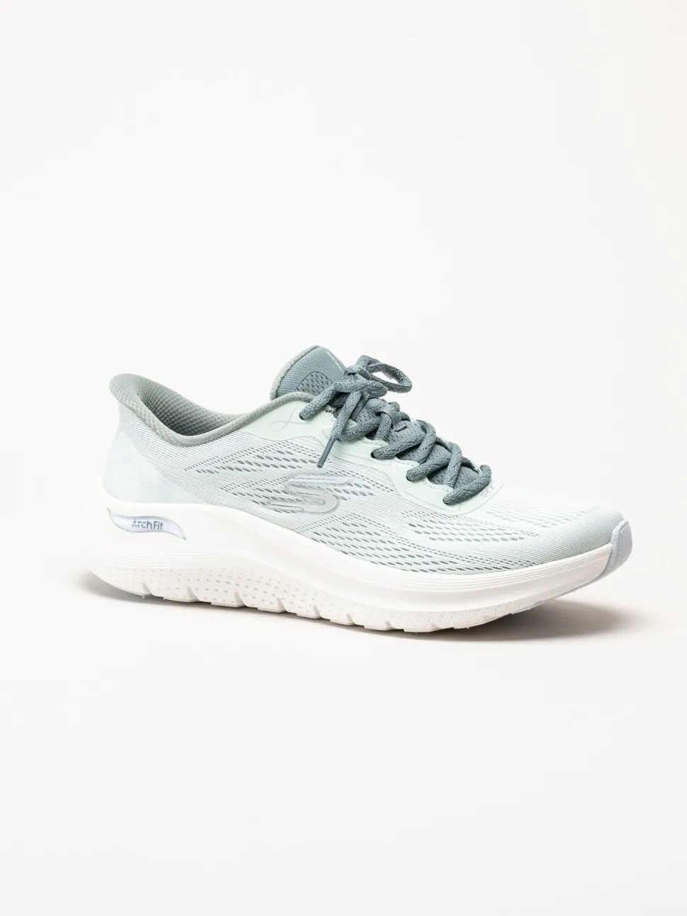 Skechers - Arch Fit 2.0 - Ljusgröna slip-ins sneakers