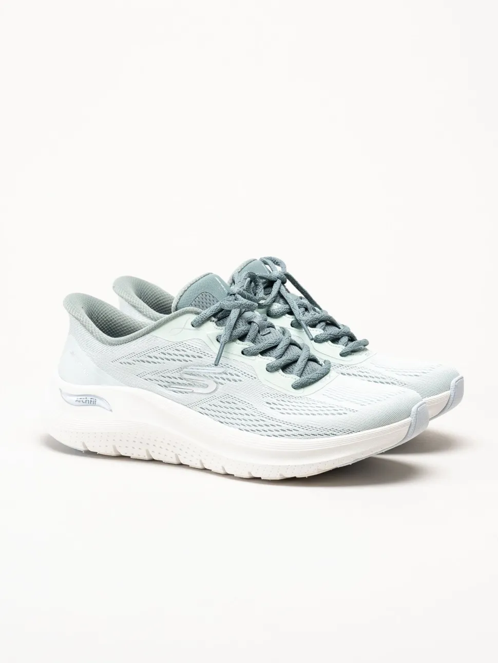 Skechers - Arch Fit 2.0 - Ljusgröna slip-ins sneakers
