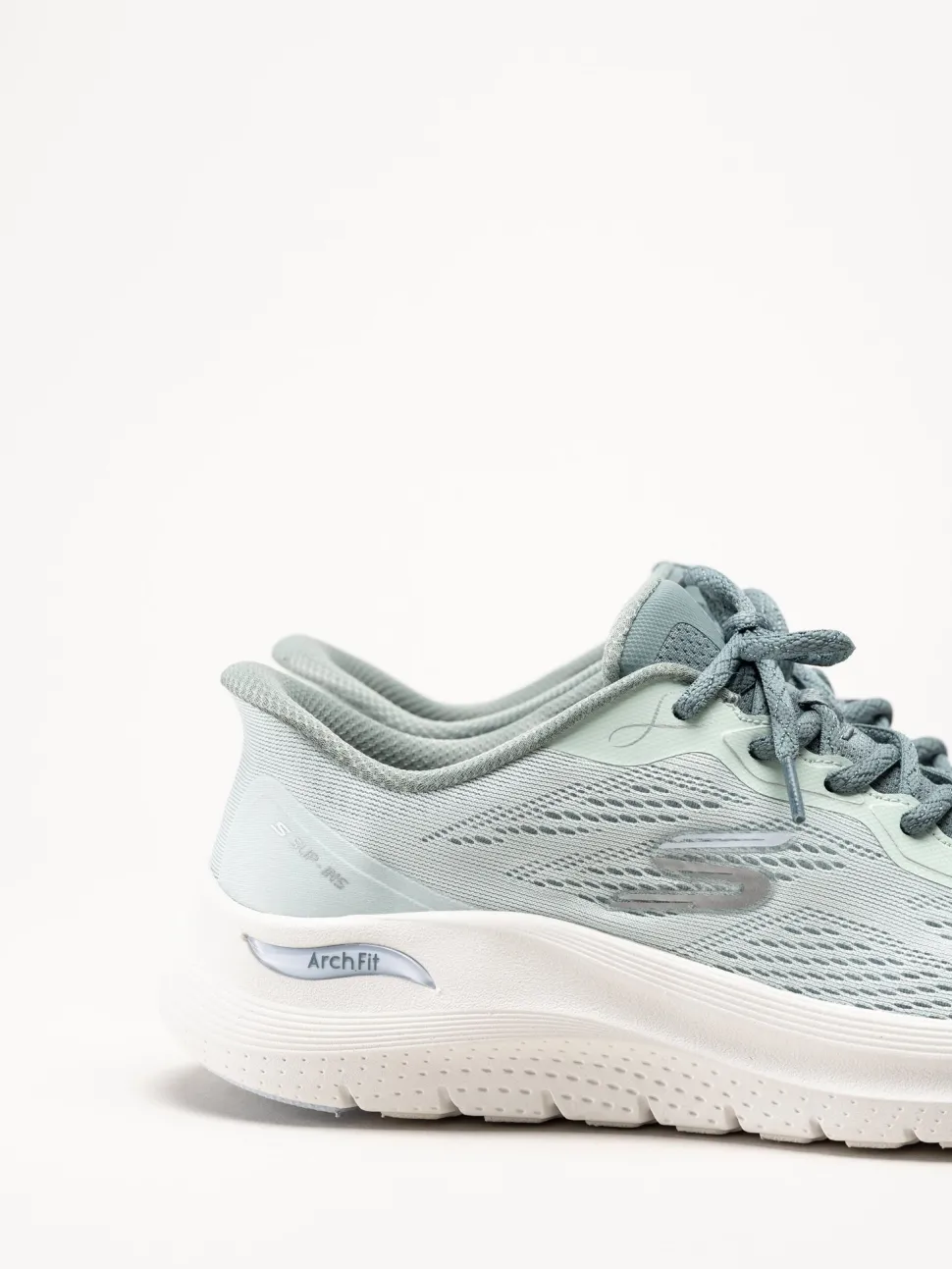 Skechers - Arch Fit 2.0 - Ljusgröna slip-ins sneakers