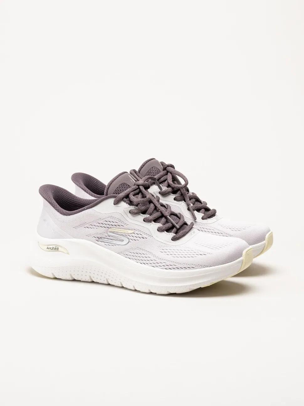 Skechers - Arch Fit 2.0 - Ljuslila slip-ins sneakers i mesh