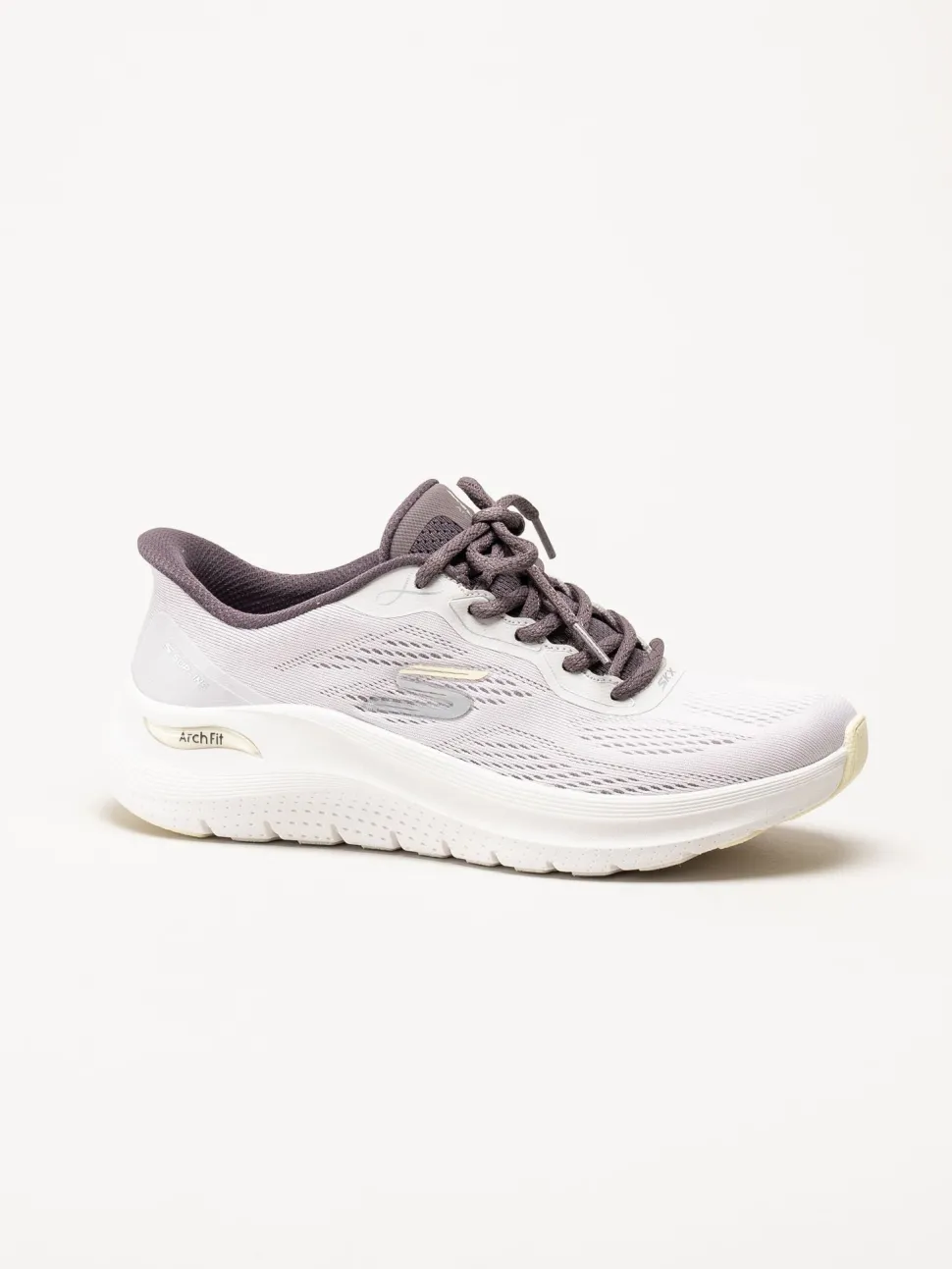 Skechers - Arch Fit 2.0 - Ljuslila slip-ins sneakers i mesh