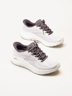 Skechers - Arch Fit 2.0 - Ljuslila slip-ins sneakers i mesh