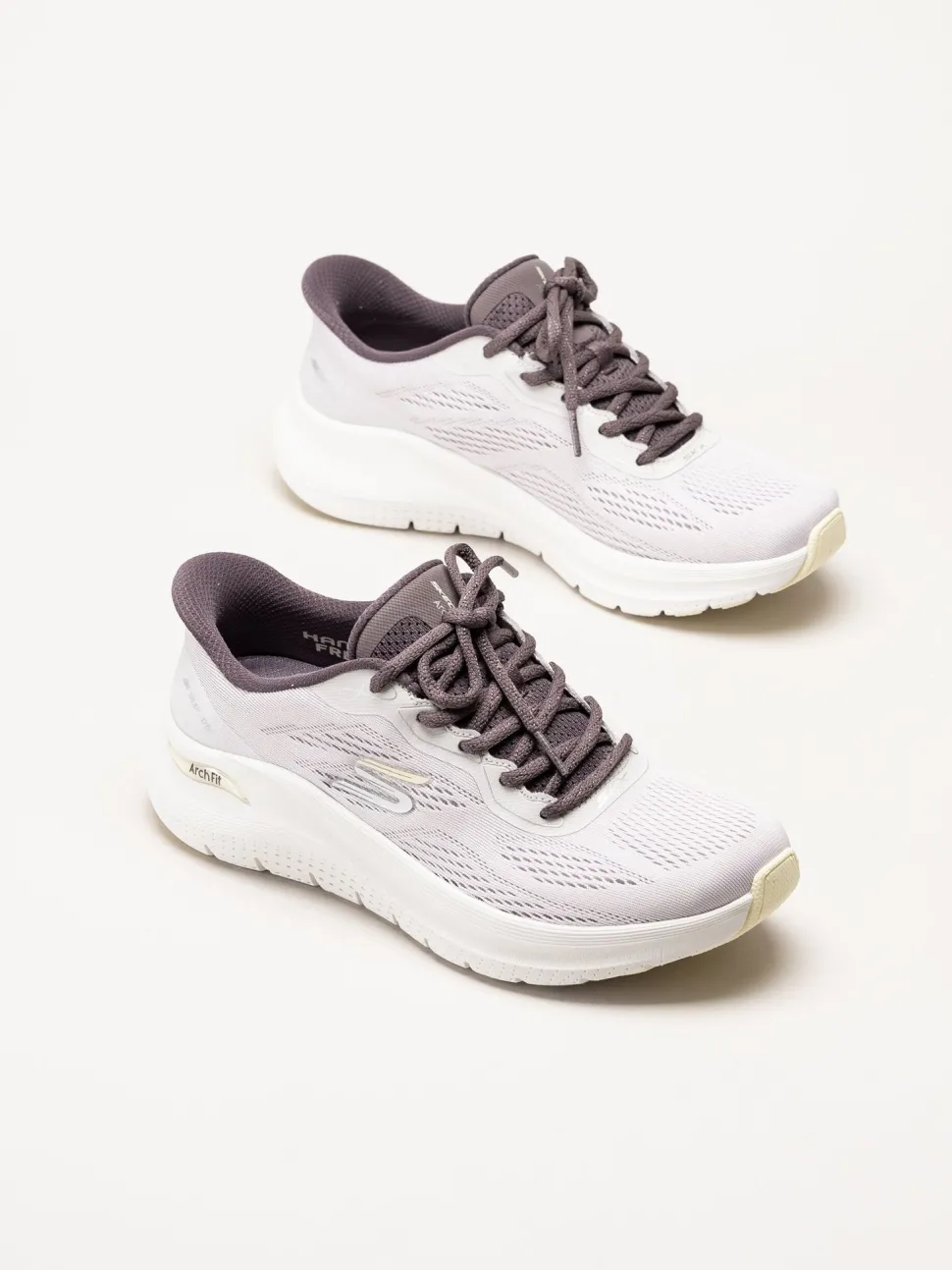 Skechers - Arch Fit 2.0 - Ljuslila slip-ins sneakers i mesh