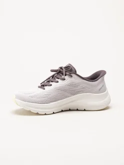 Skechers - Arch Fit 2.0 - Ljuslila slip-ins sneakers i mesh