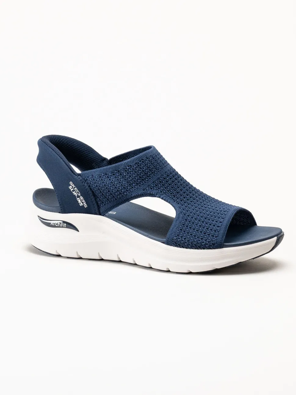Skechers - Arch Fit - Marinblå slip ins sandal