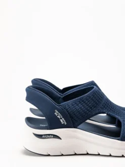 Skechers - Arch Fit - Marinblå slip ins sandal
