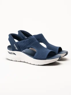 Skechers - Arch Fit - Marinblå slip ins sandal