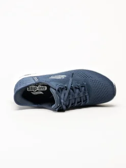 Skechers - Arch Fit 2.0 - Marinblå slip-ins sneakers i mesh