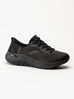 Skechers - Arch Fit 2.0 - Morning Mist - Svarta vattentäta slip-ins sportskor