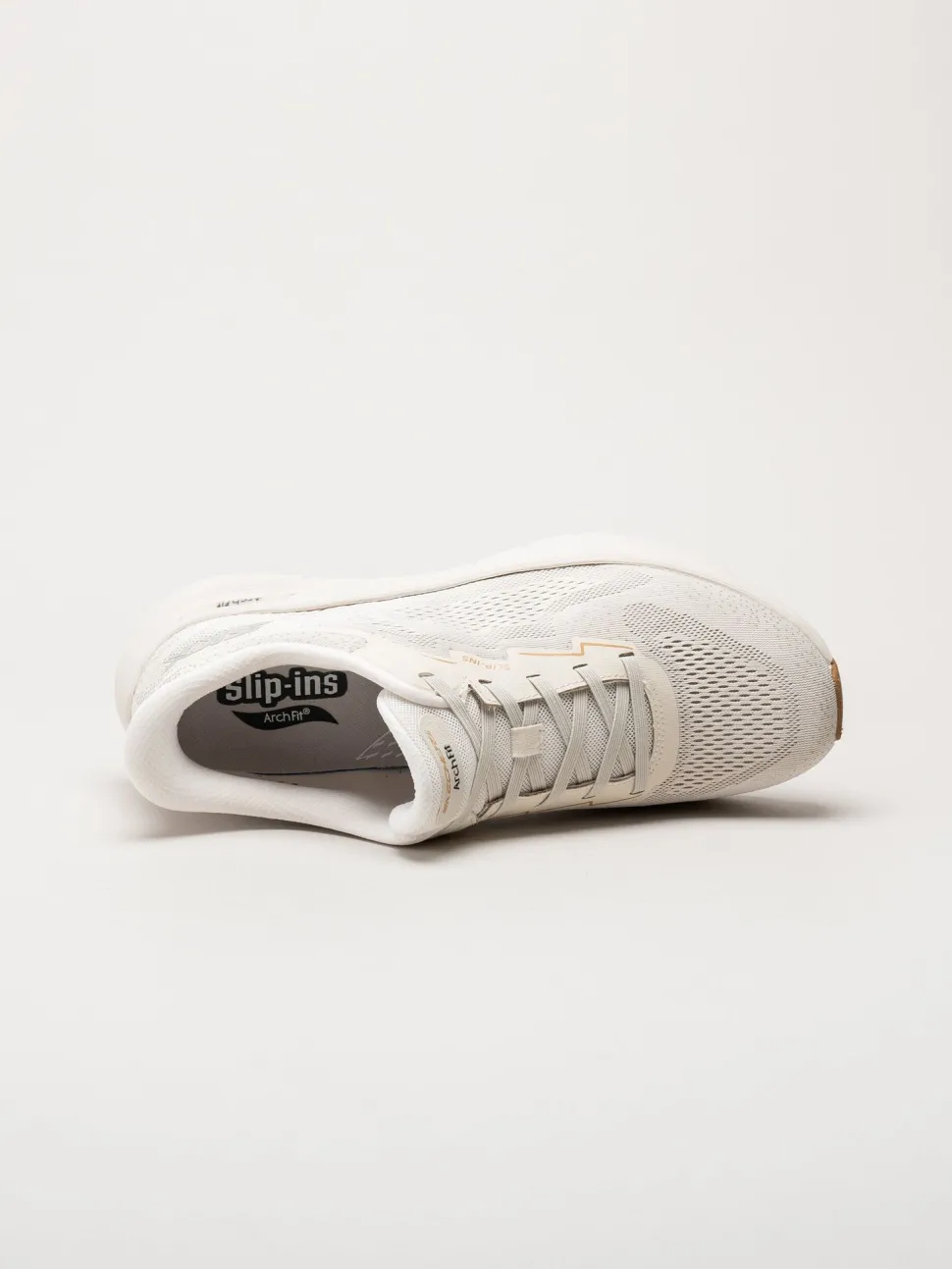 Skechers - Arch Fit 2.0 - Offwhite slip-ins sneakers i mesh