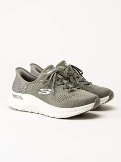 Skechers - Arch Fit 2.0 - Olivgröna sneakers