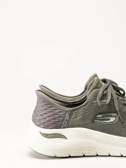Skechers - Arch Fit 2.0 - Olivgröna sneakers