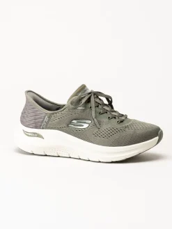 Skechers - Arch Fit 2.0 - Olivgröna sneakers