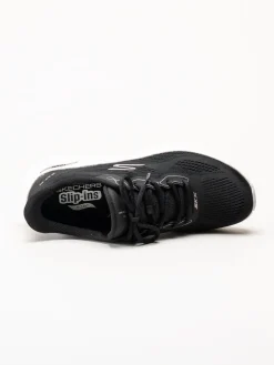 Skechers - Arch Fit 2.0 - Svarta slip-ins sneakers i mesh