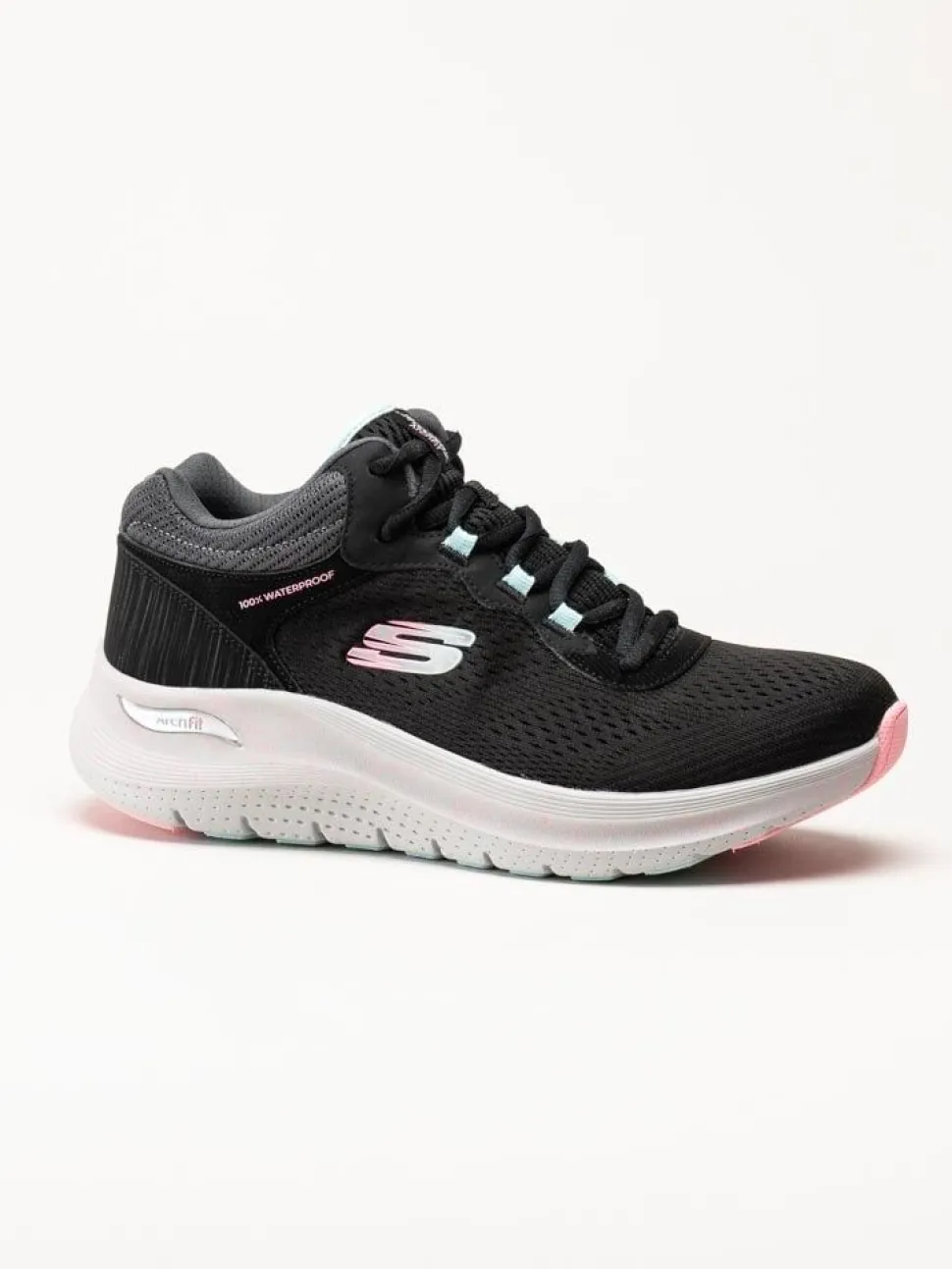 Skechers - Arch Fit 2.0 - Svarta vattentäta sportskor
