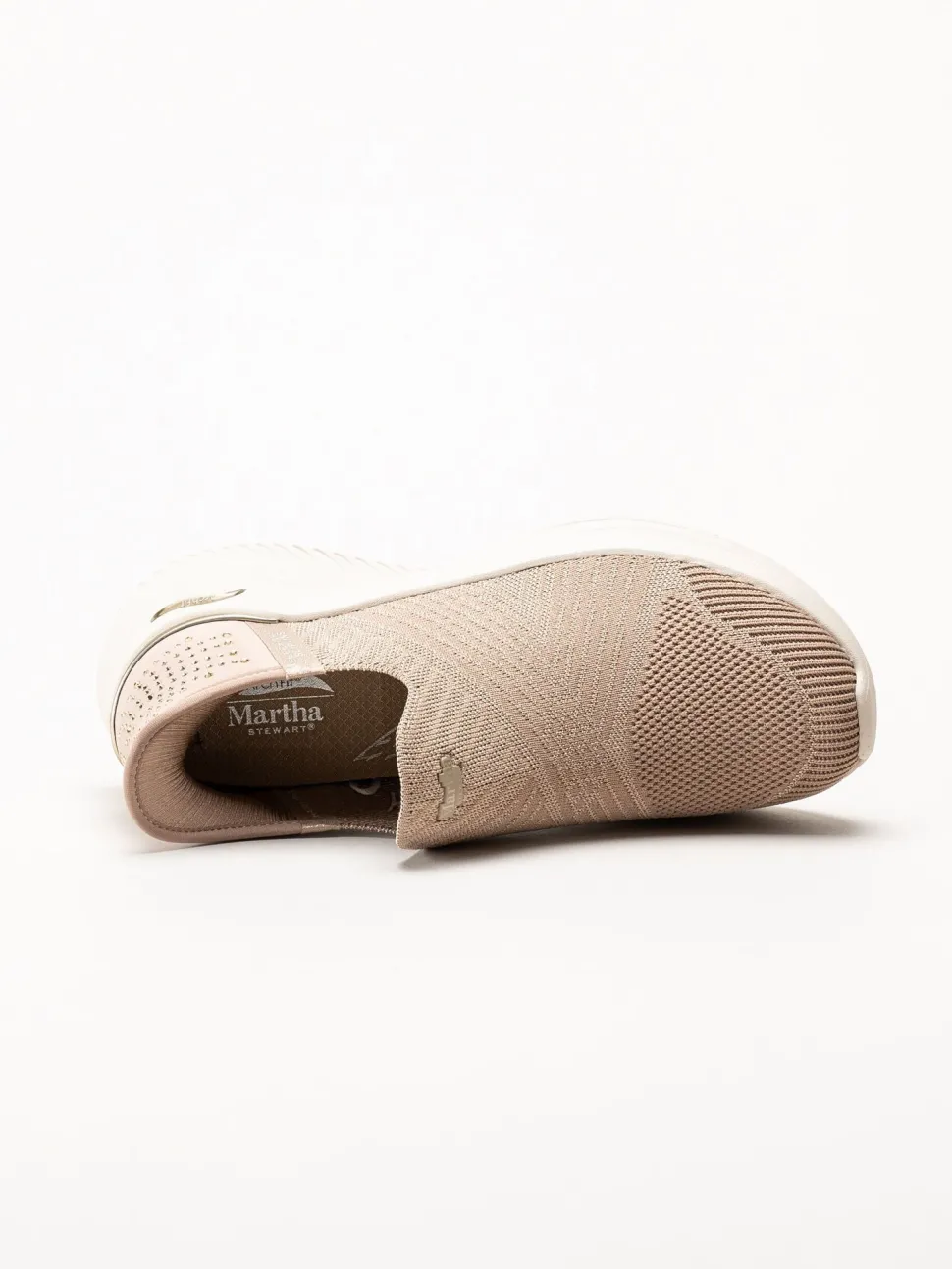 Skechers - Arch Fit Ultra Flex 3.0 Martha - Beige slip-ins sneakers