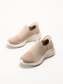 Skechers - Arch Fit Ultra Flex 3.0 Martha - Beige slip-ins sneakers