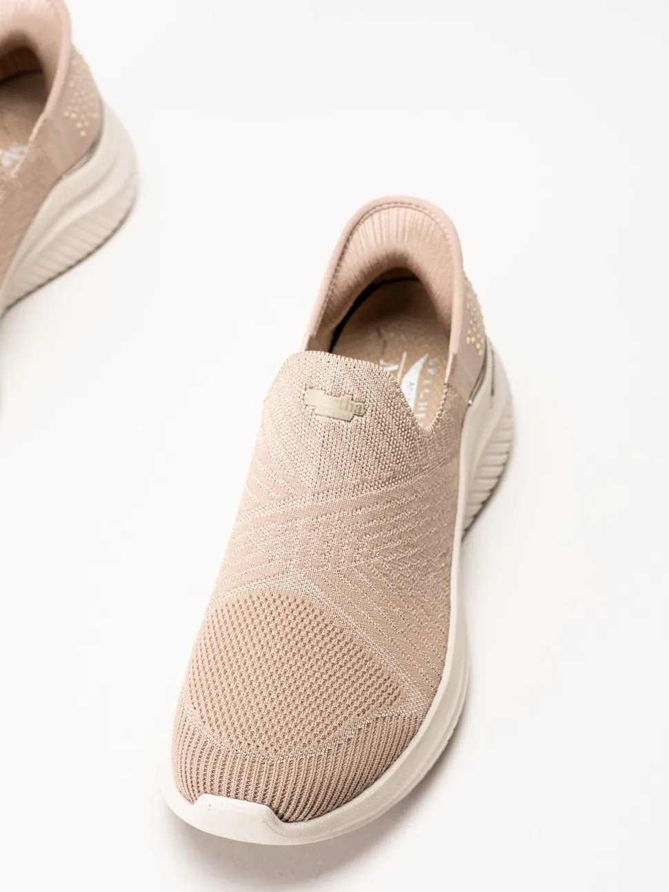 Skechers - Arch Fit Ultra Flex 3.0 Martha - Beige slip-ins sneakers