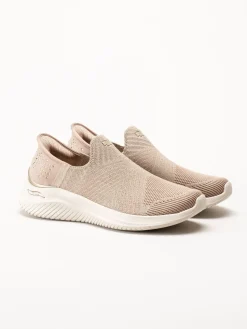 Skechers - Arch Fit Ultra Flex 3.0 Martha - Beige slip-ins sneakers