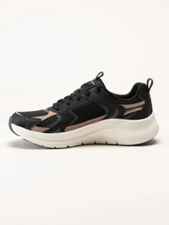 Skechers - Arch Fit 2.0 - Vintage Lux - Svarta sportiga sneakers