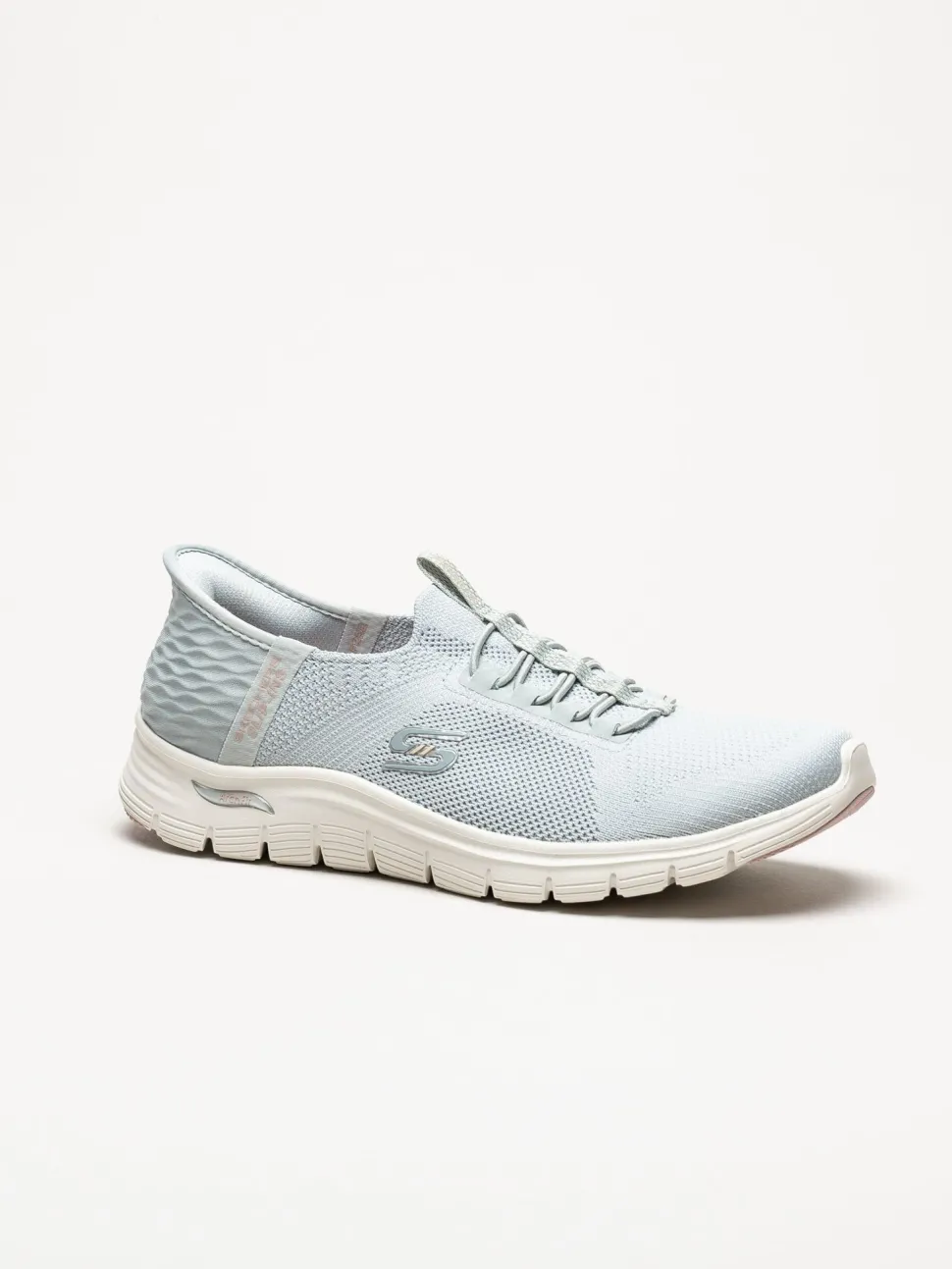Skechers - Arch Fit Vista - Ljusgröna slip-ins sneakers