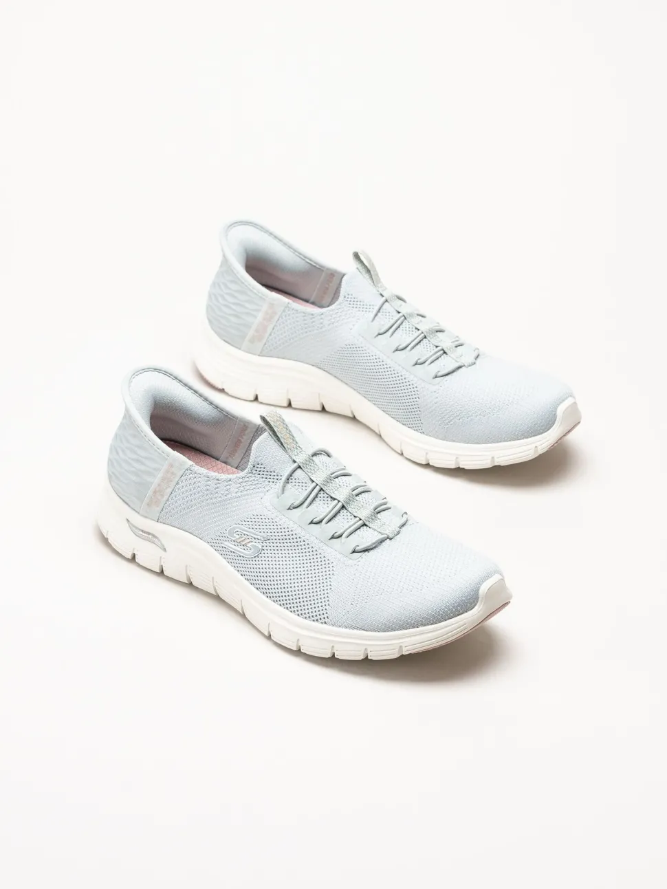Skechers - Arch Fit Vista - Ljusgröna slip-ins sneakers